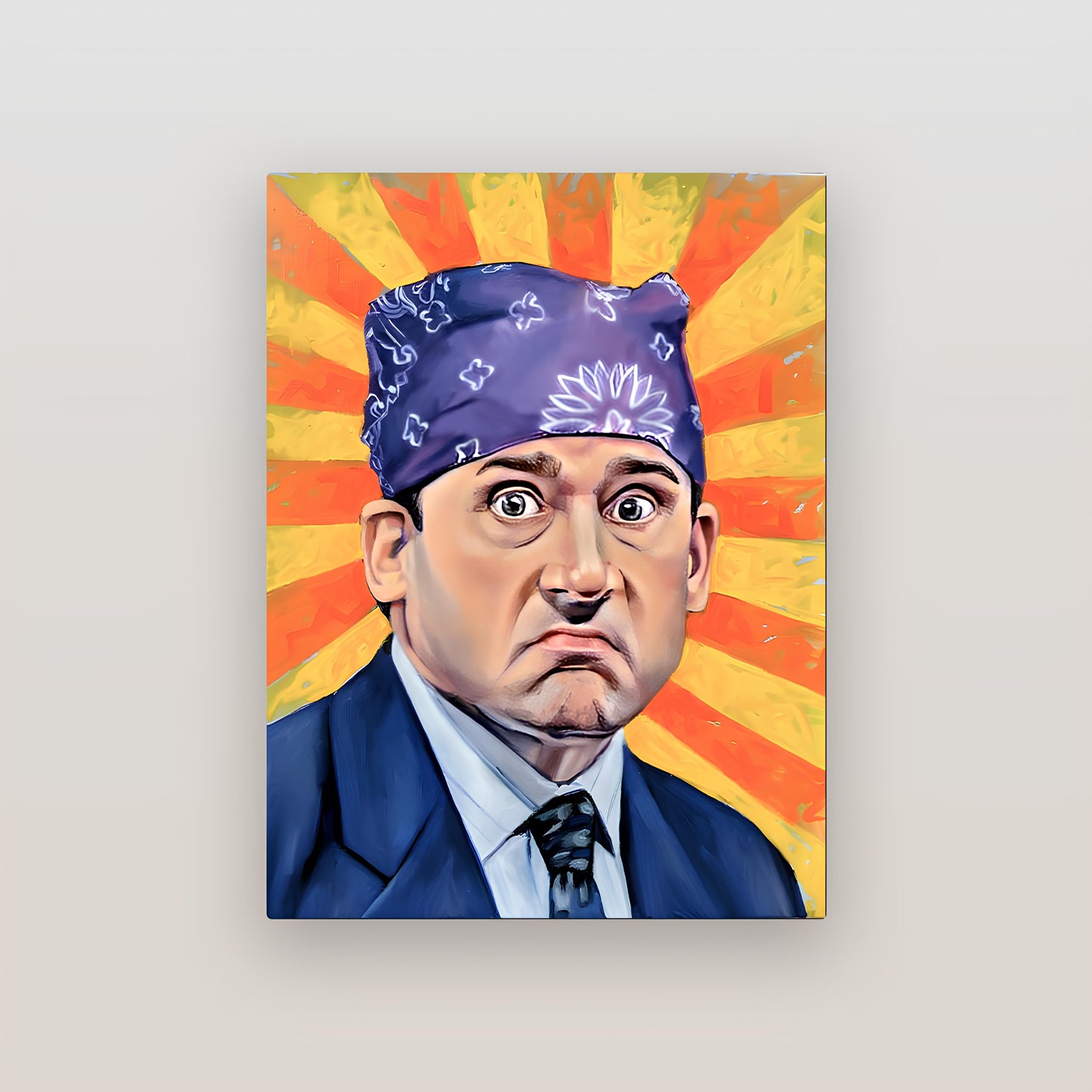 Prison Mike The Office Metal Poster-2