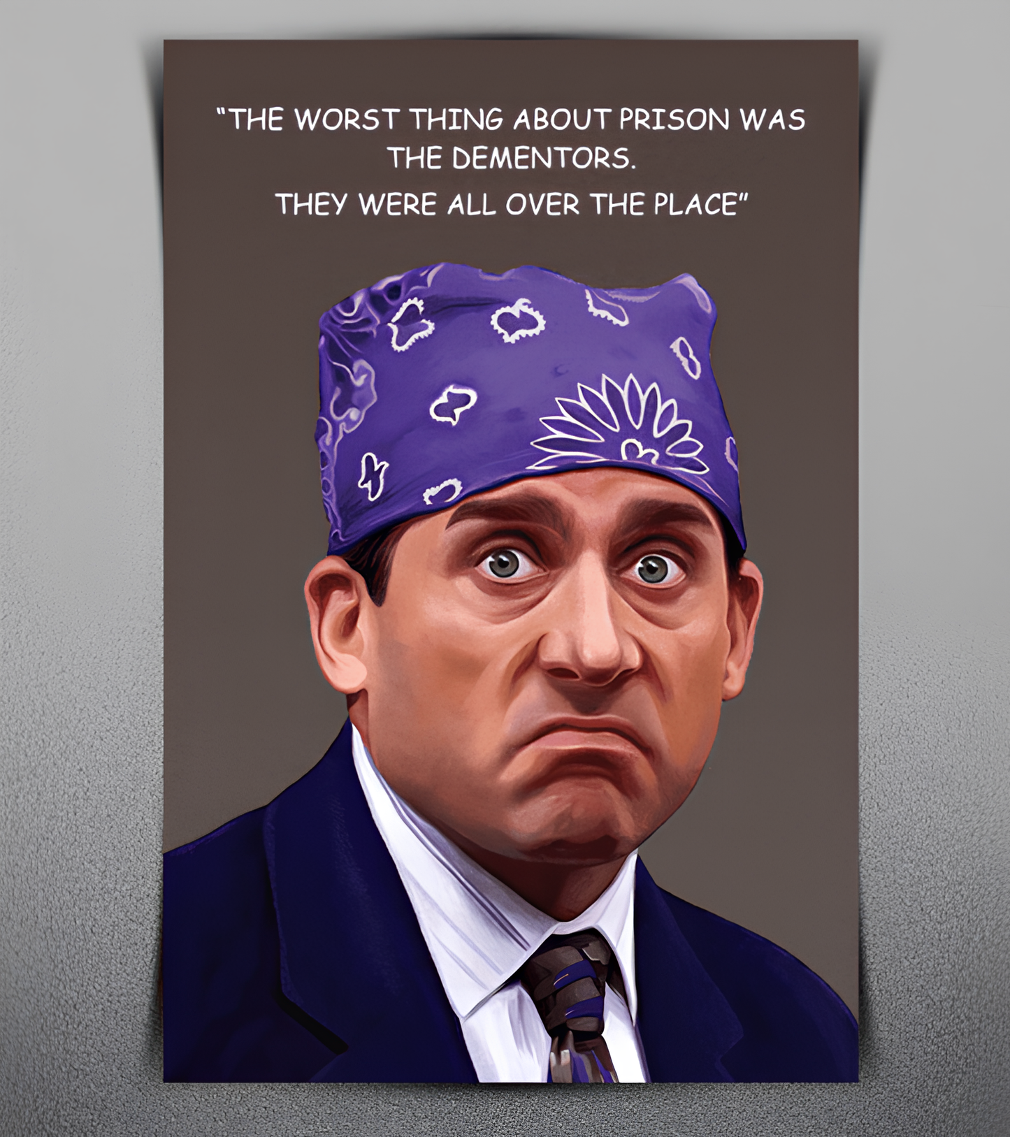 Prison Mike Wall Poster