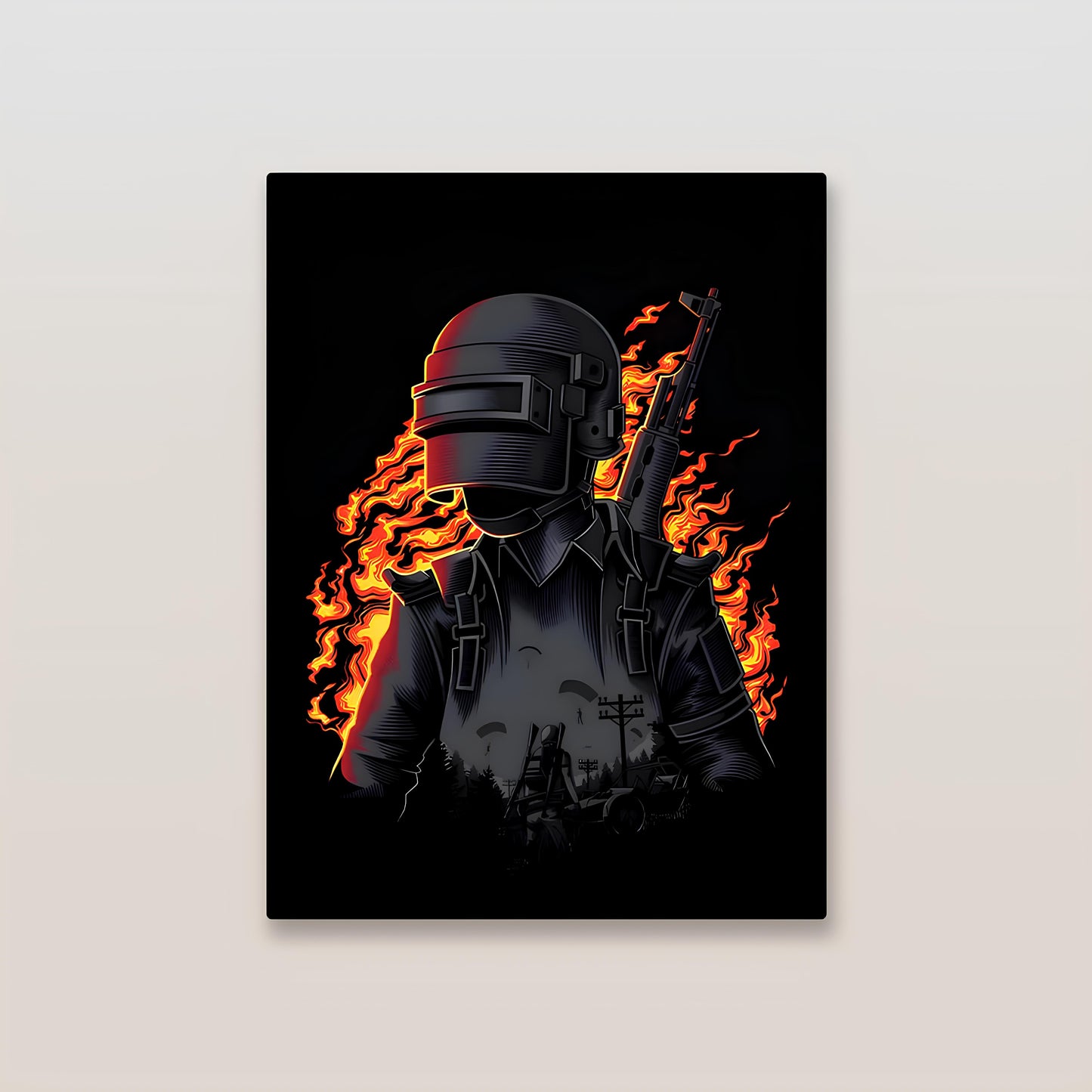 Pubg Metal Poster-7