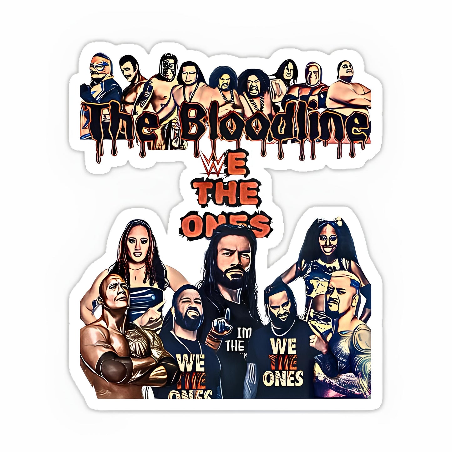 Roman Reigns Sticker-10