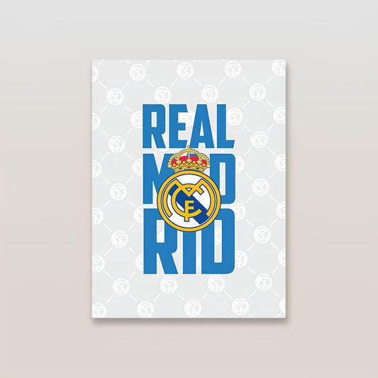 Real Madrid Metal Poster