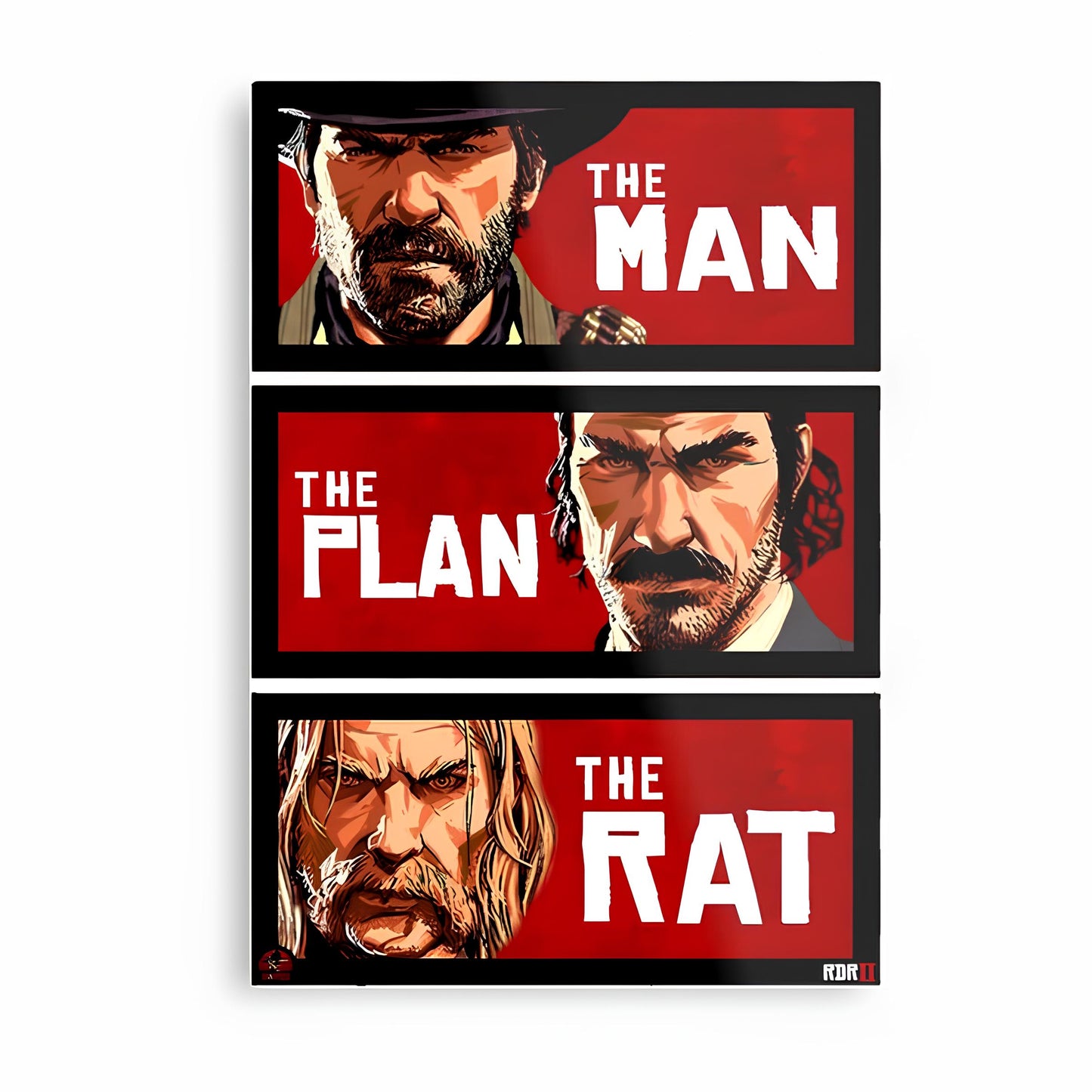 Red Dead Redemption Metal Poster-14