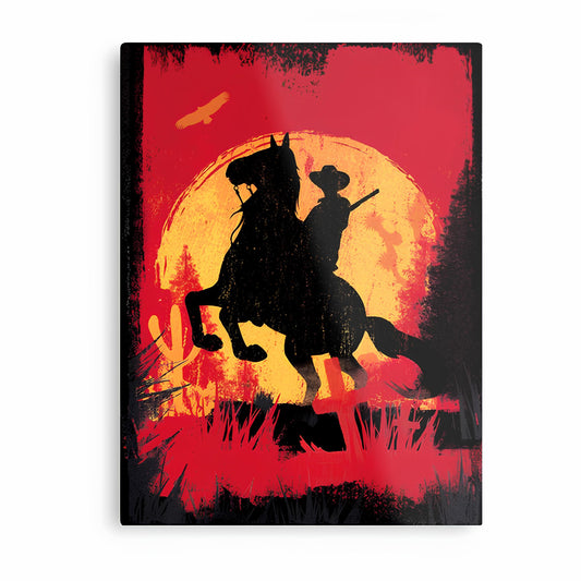 Red Dead Redemption Metal Poster-19