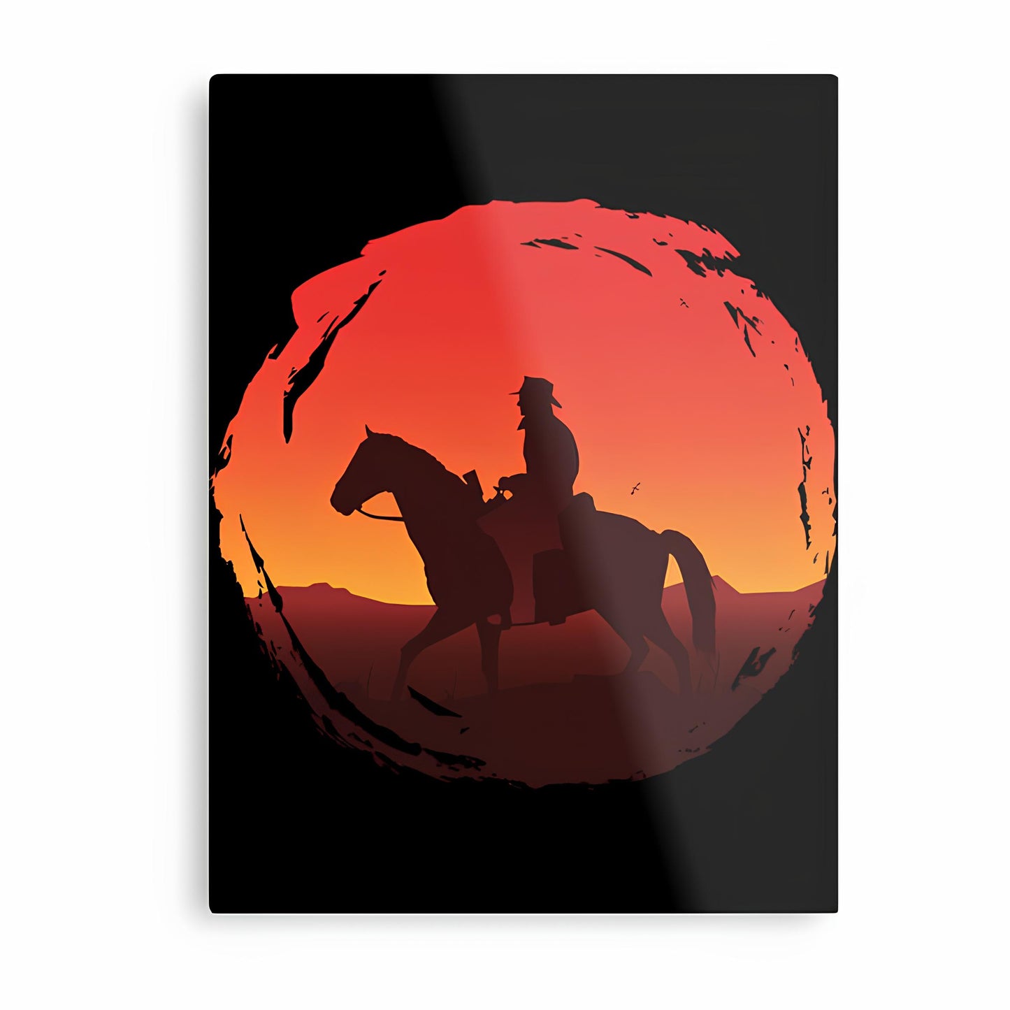 Red Dead Redemption Metal Poster-22