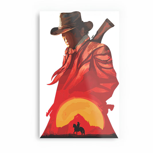 Red Dead Redemption Metal Poster-25