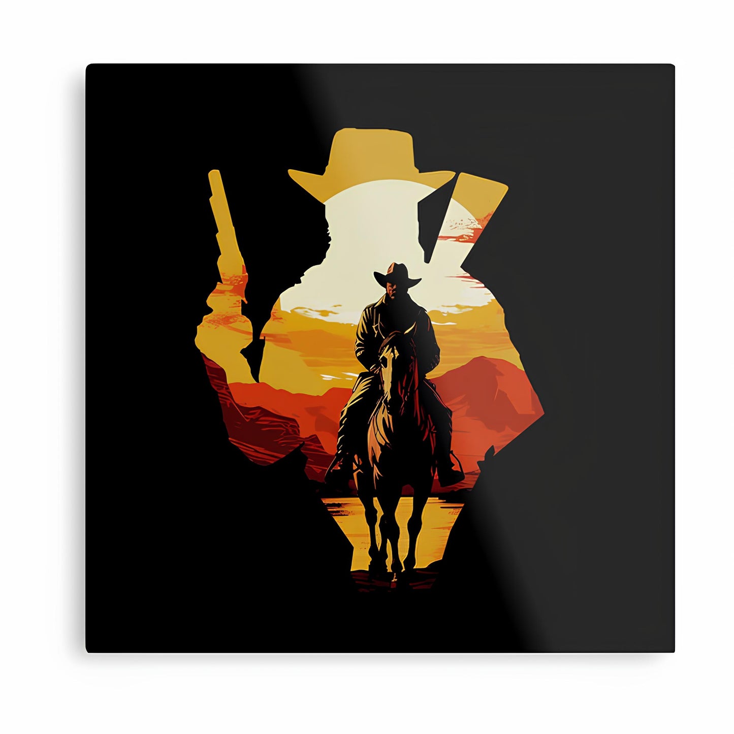 Red Dead Redemption Metal Poster-28