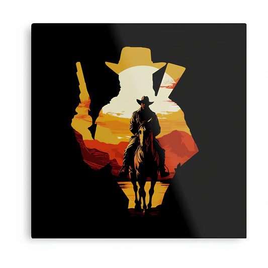 Red Dead Redemption Metal Poster-28