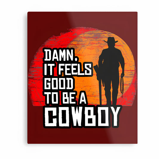 Red Dead Redemption Metal Poster-29