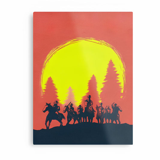 Red Dead Redemption Metal Poster-30