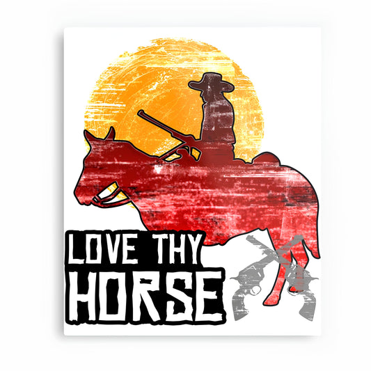 Red Dead Redemption Metal Poster-31