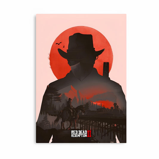 Red Dead Redemption Metal Poster-32