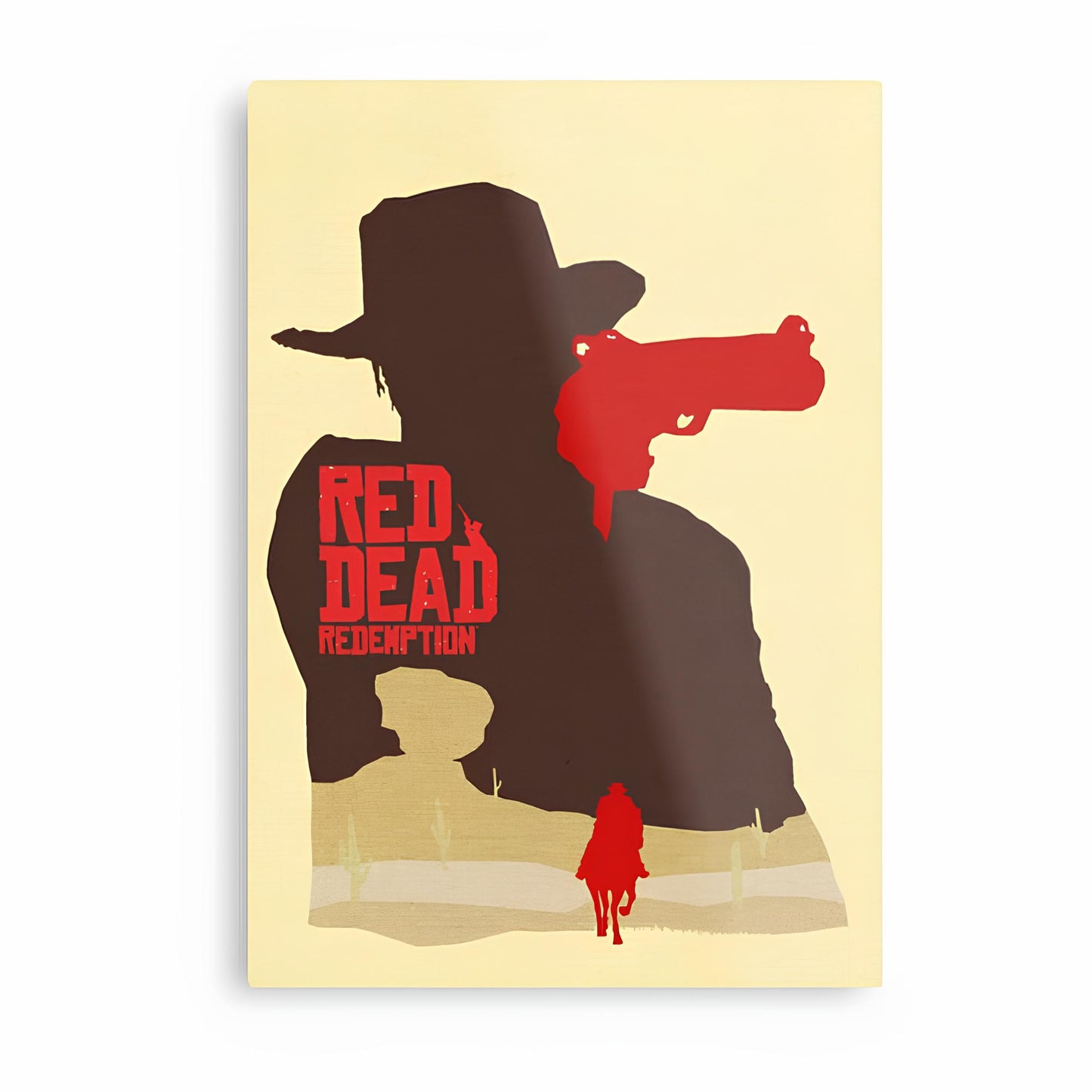 Red Dead Redemption Metal Poster-34