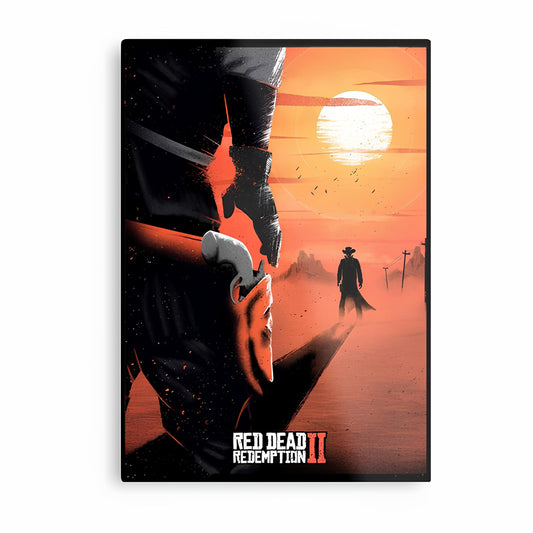 Red Dead Redemption Metal Poster-37