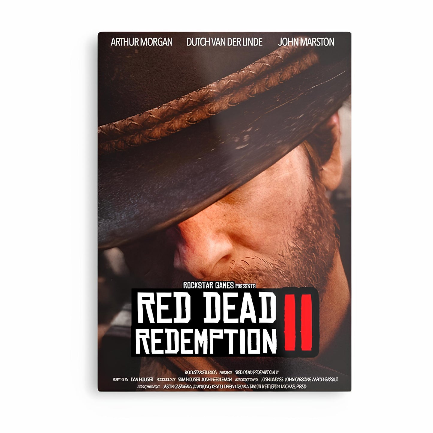 Red Dead Redemption Metal Poster-40