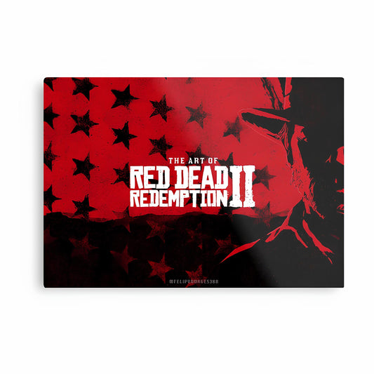 Red Dead Redemption Metal Poster-42