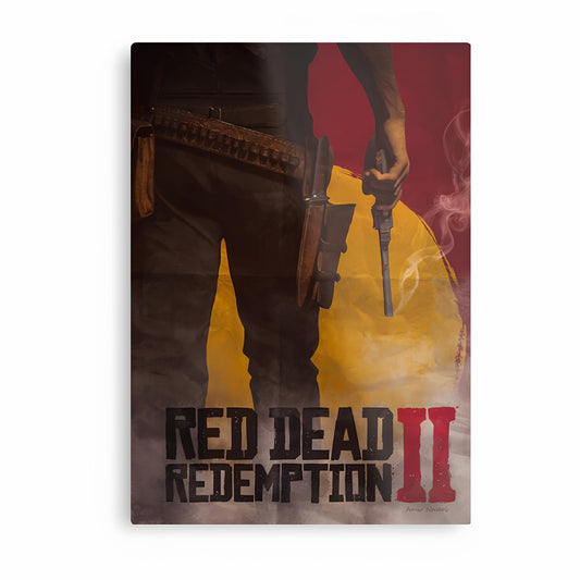Red Dead Redemption Metal Poster-45