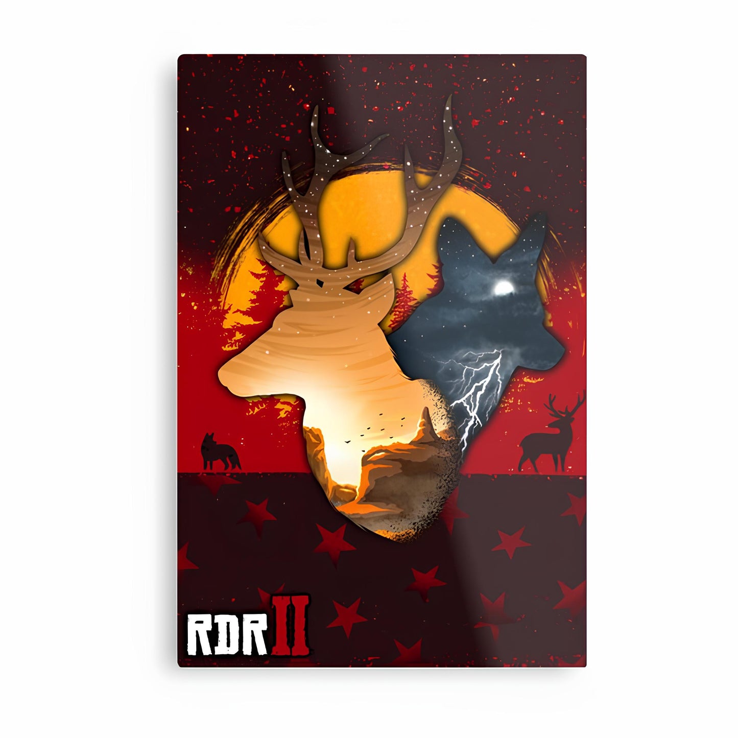 Red Dead Redemption Metal Poster-52