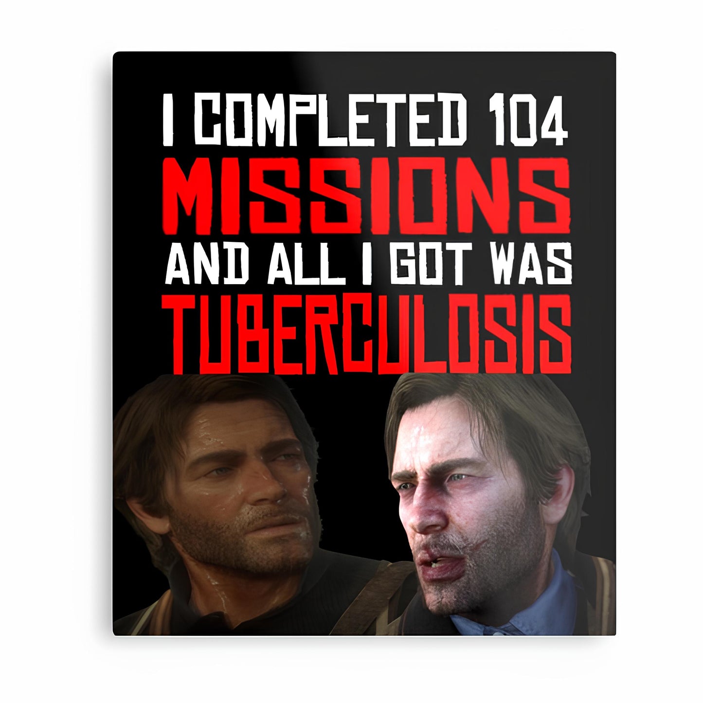 Red Dead Redemption Metal Poster-55