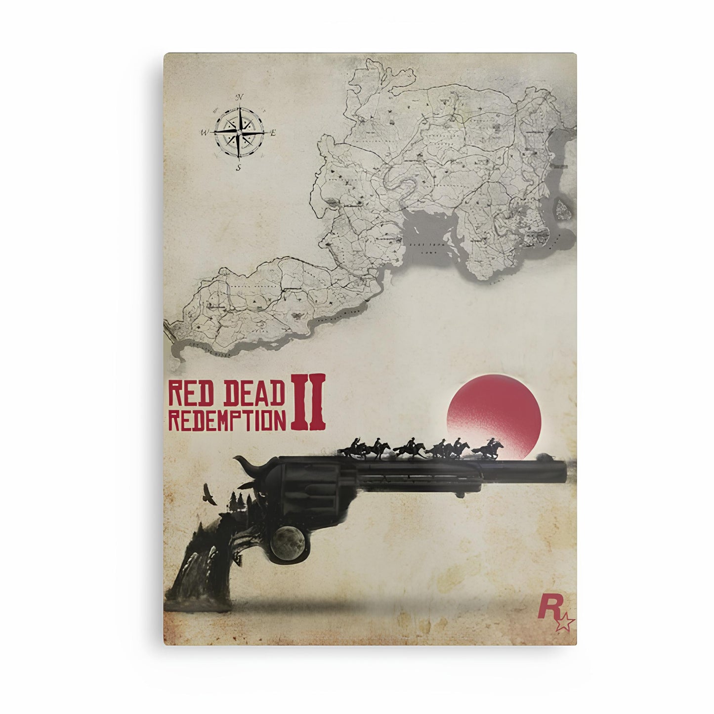 Red Dead Redemption Metal Poster-61