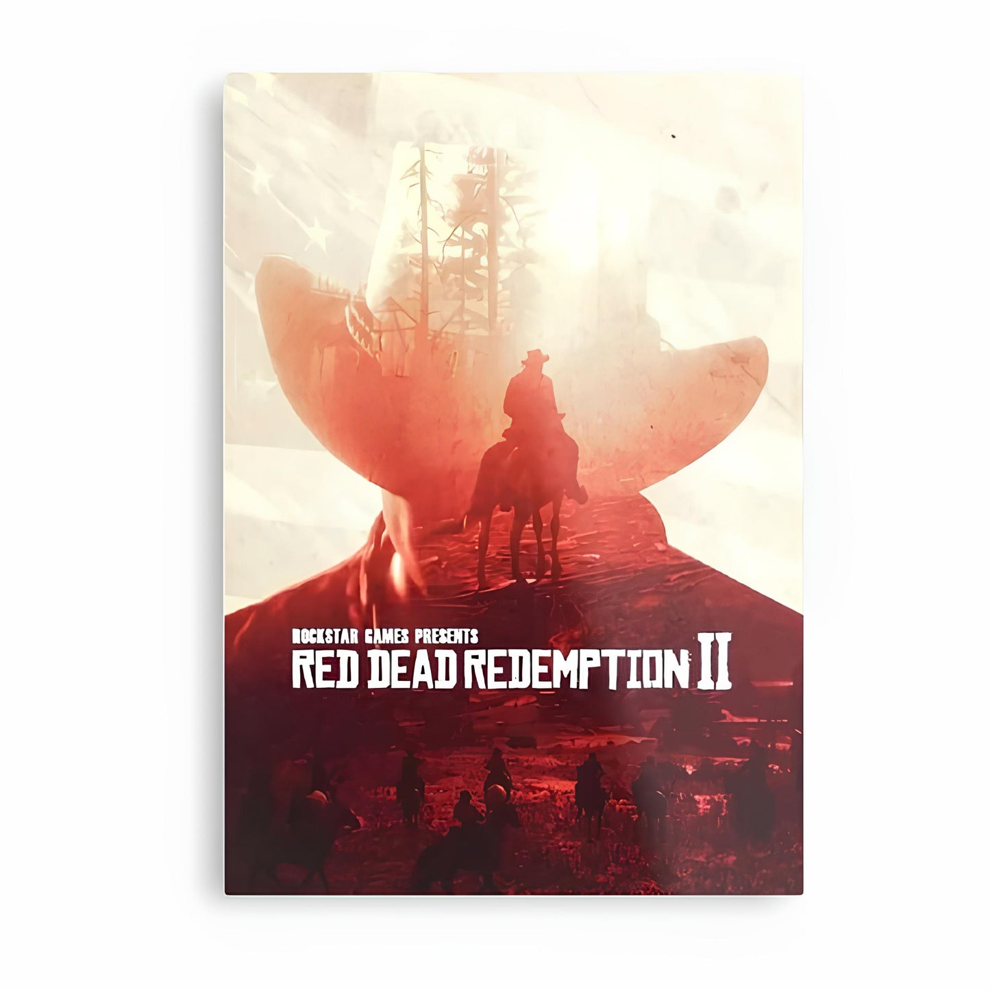Red Dead Redemption Metal Poster-63