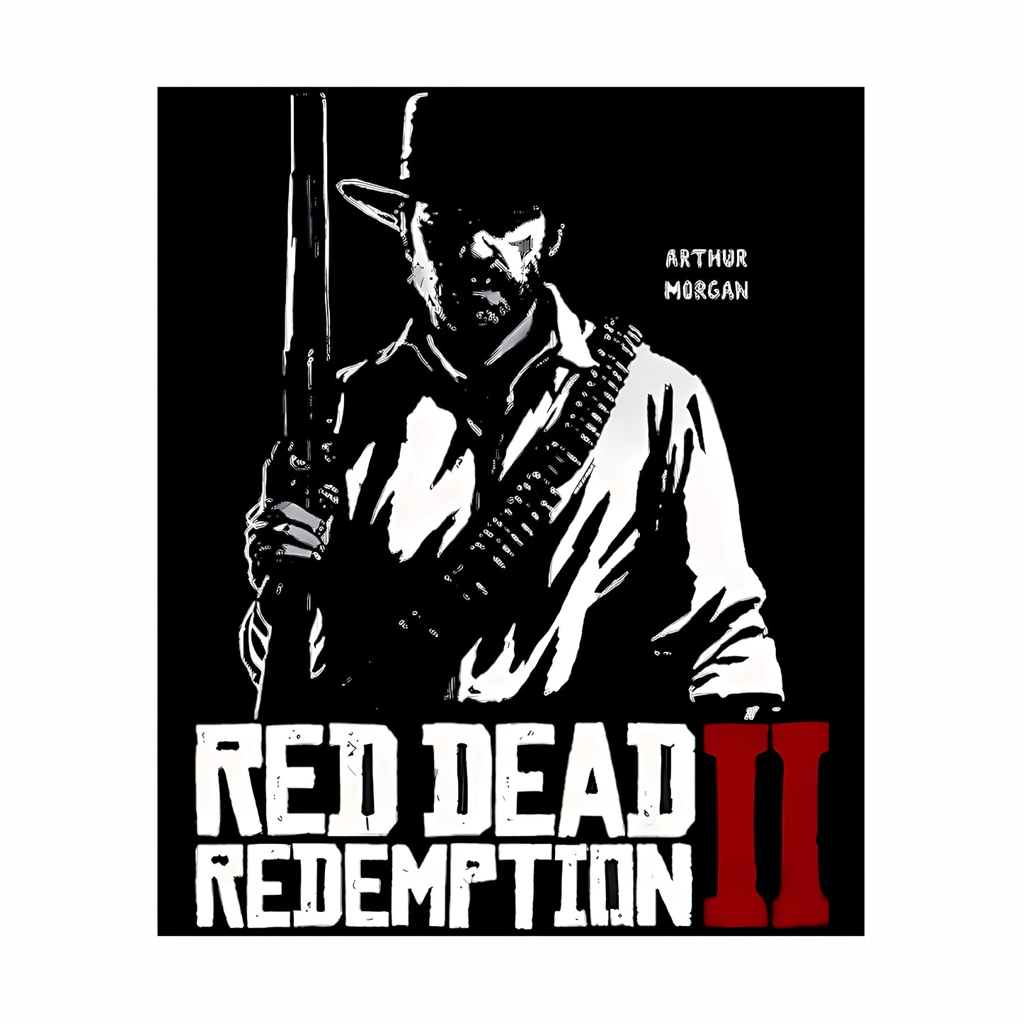 Red Dead Redemption Metal Poster-64
