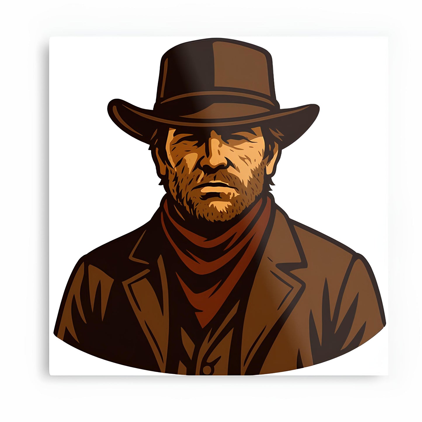 Red Dead Redemption Metal Poster-65