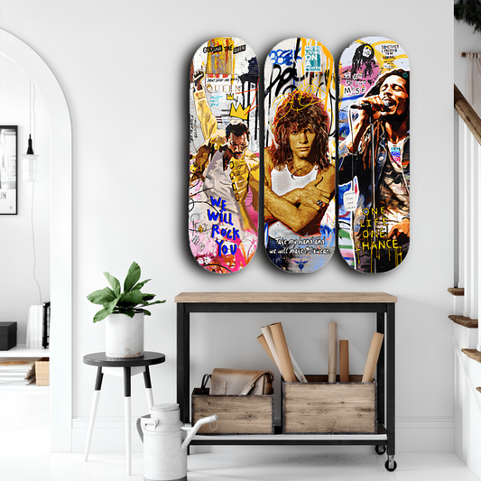 Retro Rhythms Skateboard Deck