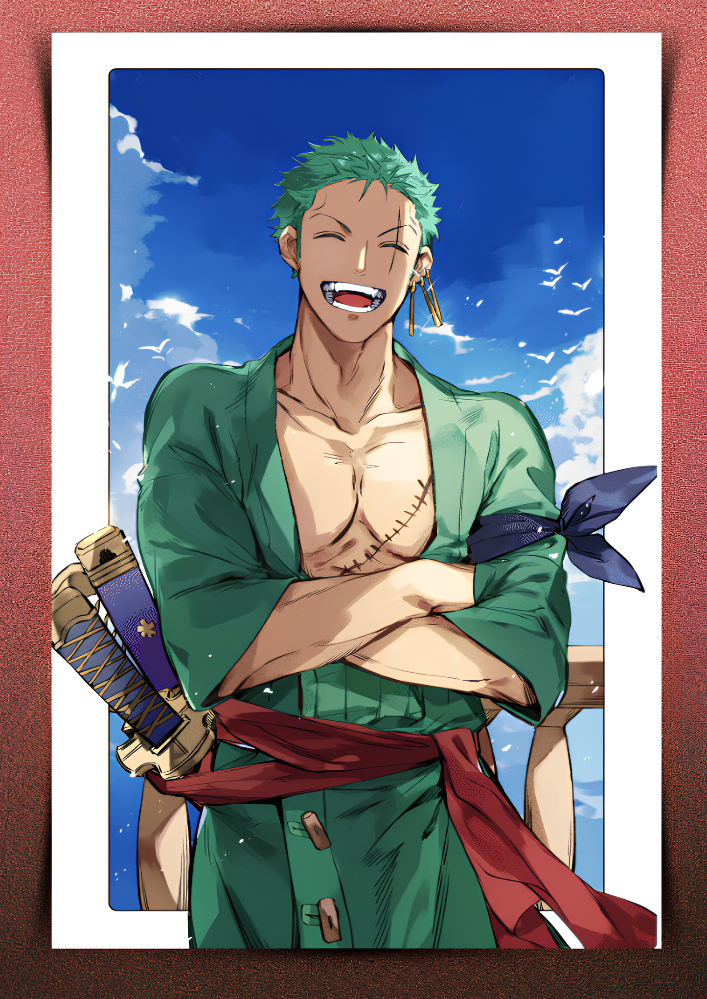 Roronoa Zoro Wall Poster-2