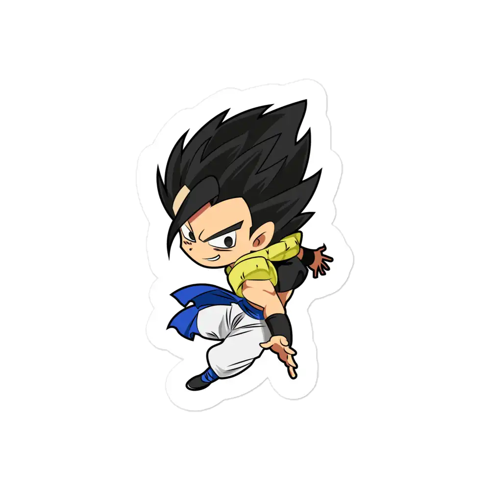 Dragon Ball Gogeta Chibi Sticker