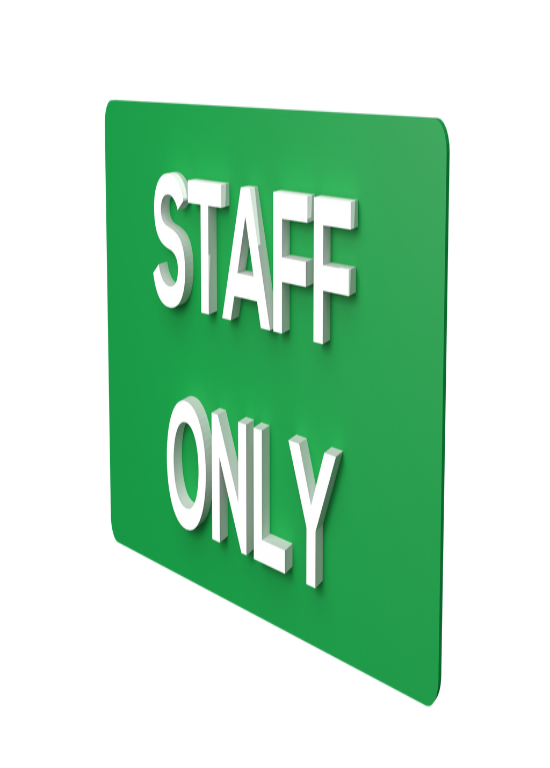 Staff Only