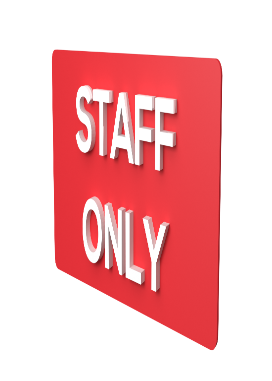 Staff Only