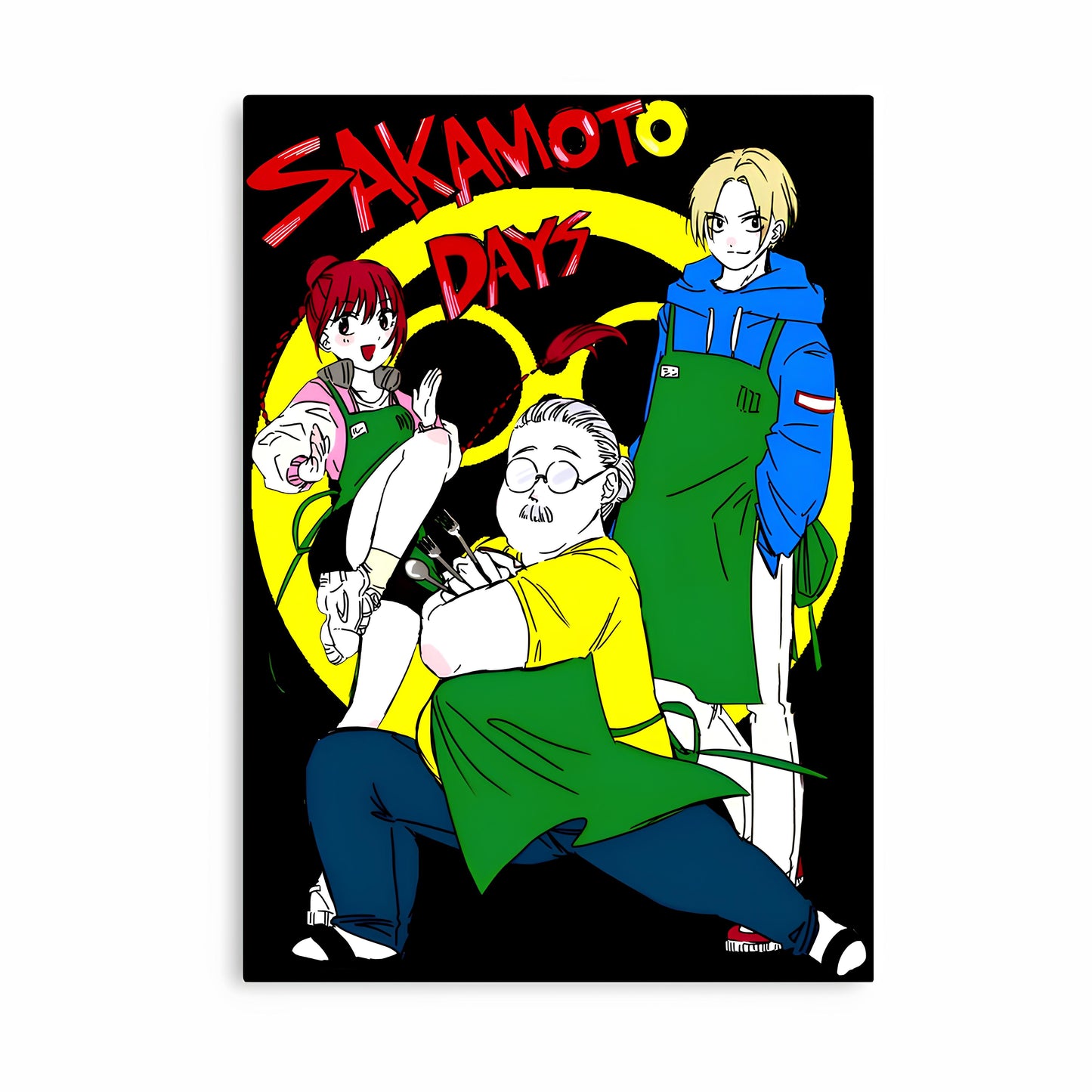 Sakamoto Days Metal Poster-1