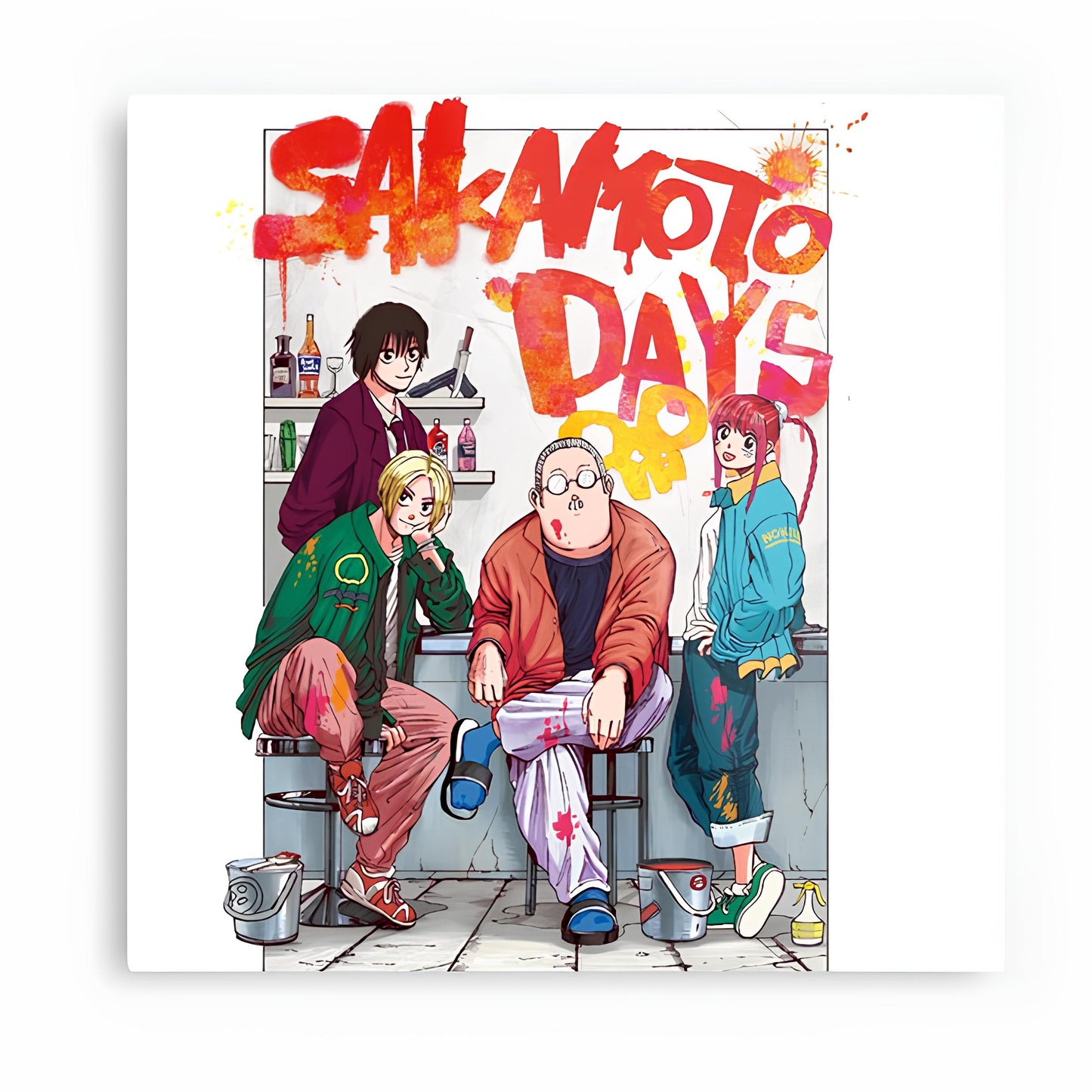 Sakamoto Days Metal Poster-3