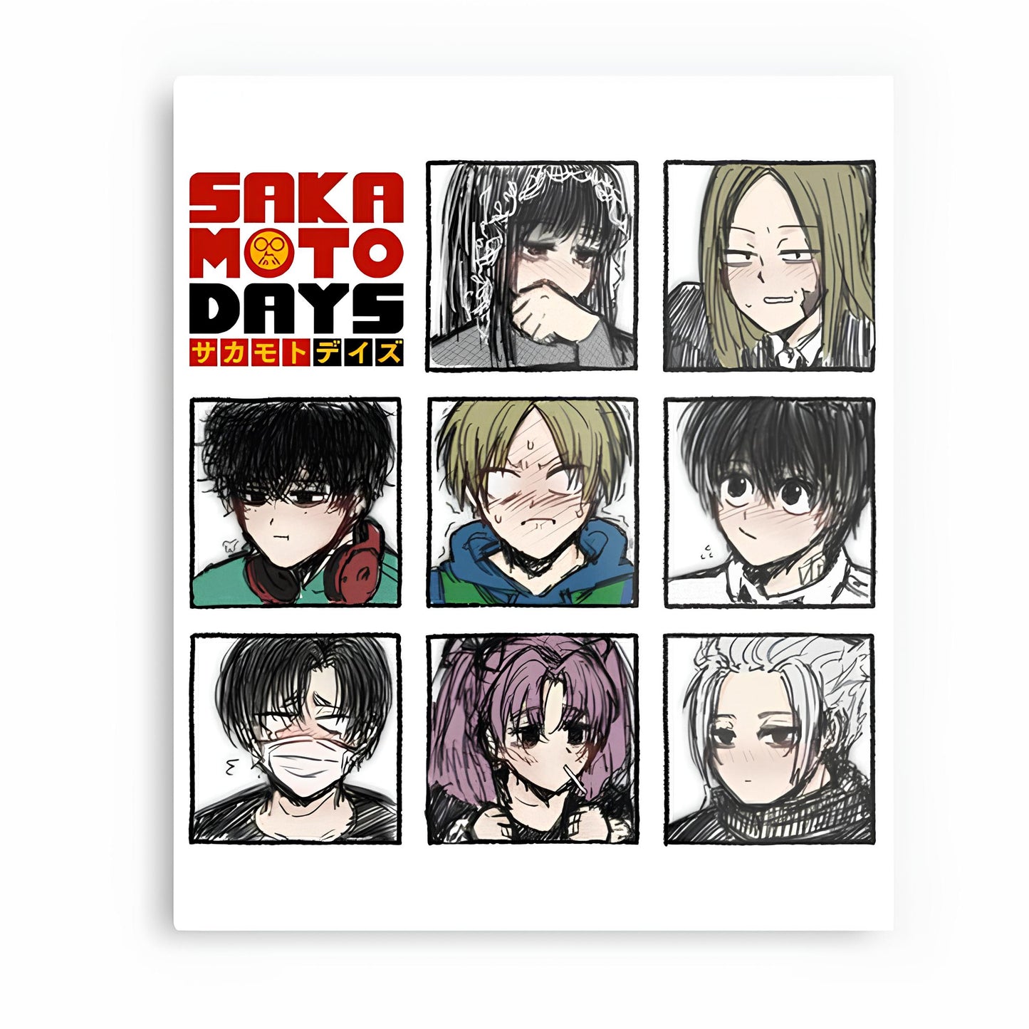 Sakamoto Days Metal Poster-37