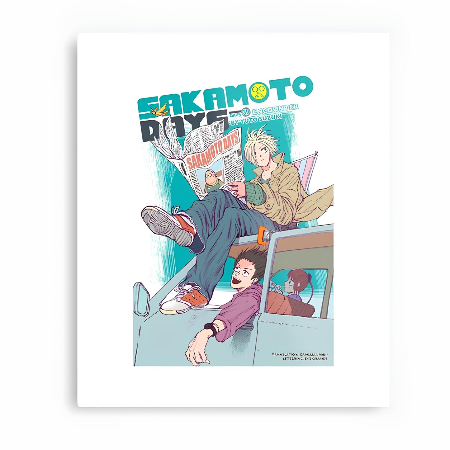 Sakamoto Days Metal Poster-41
