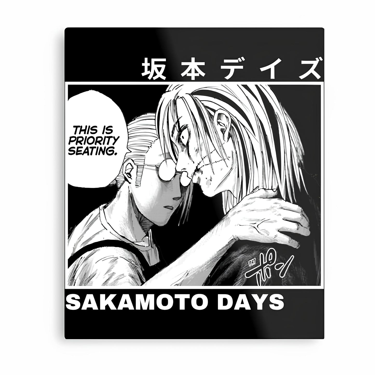 Sakamoto Days Metal Poster-66
