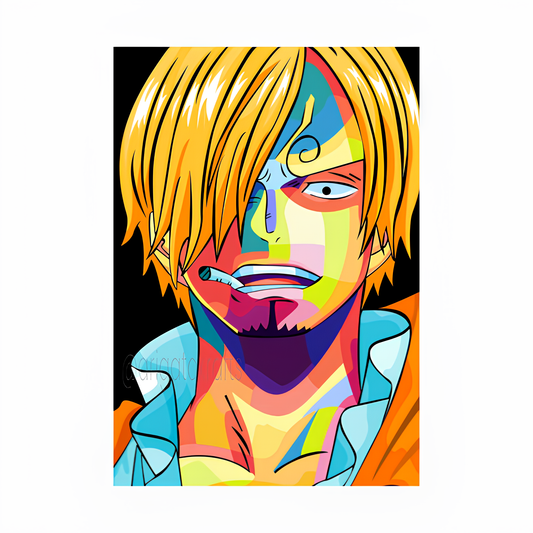 Sanji Custom Artwork Poster