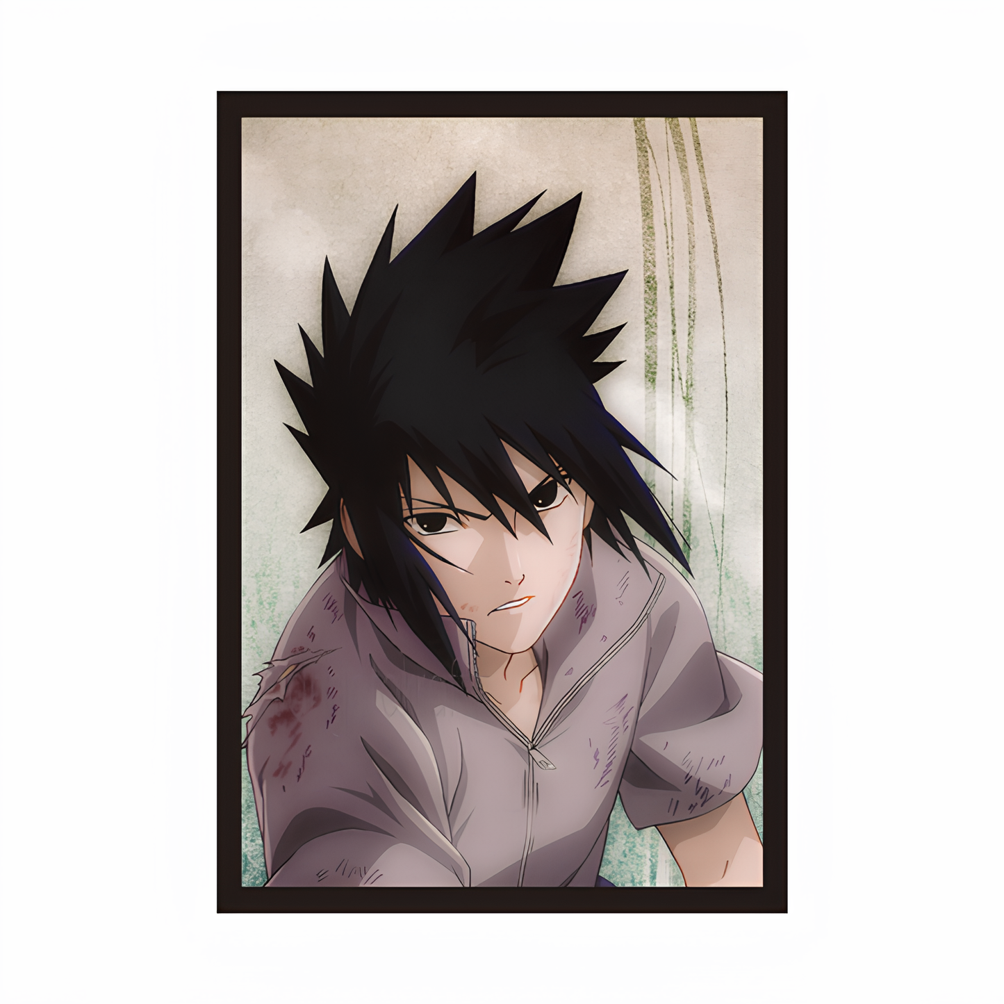 Sasuke Sword Technique Framed Poster