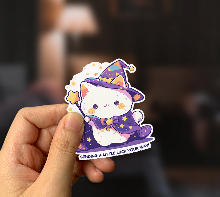 Sending A Little Luck Your Way Sticker