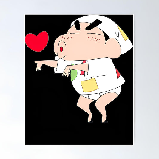 Shin chan Metal Poster-11