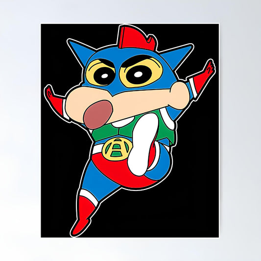 Shin chan Metal Poster-13