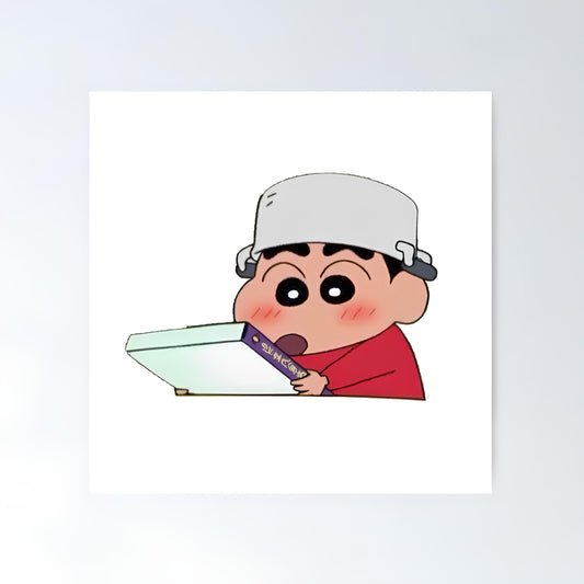Shin chan Metal Poster-15