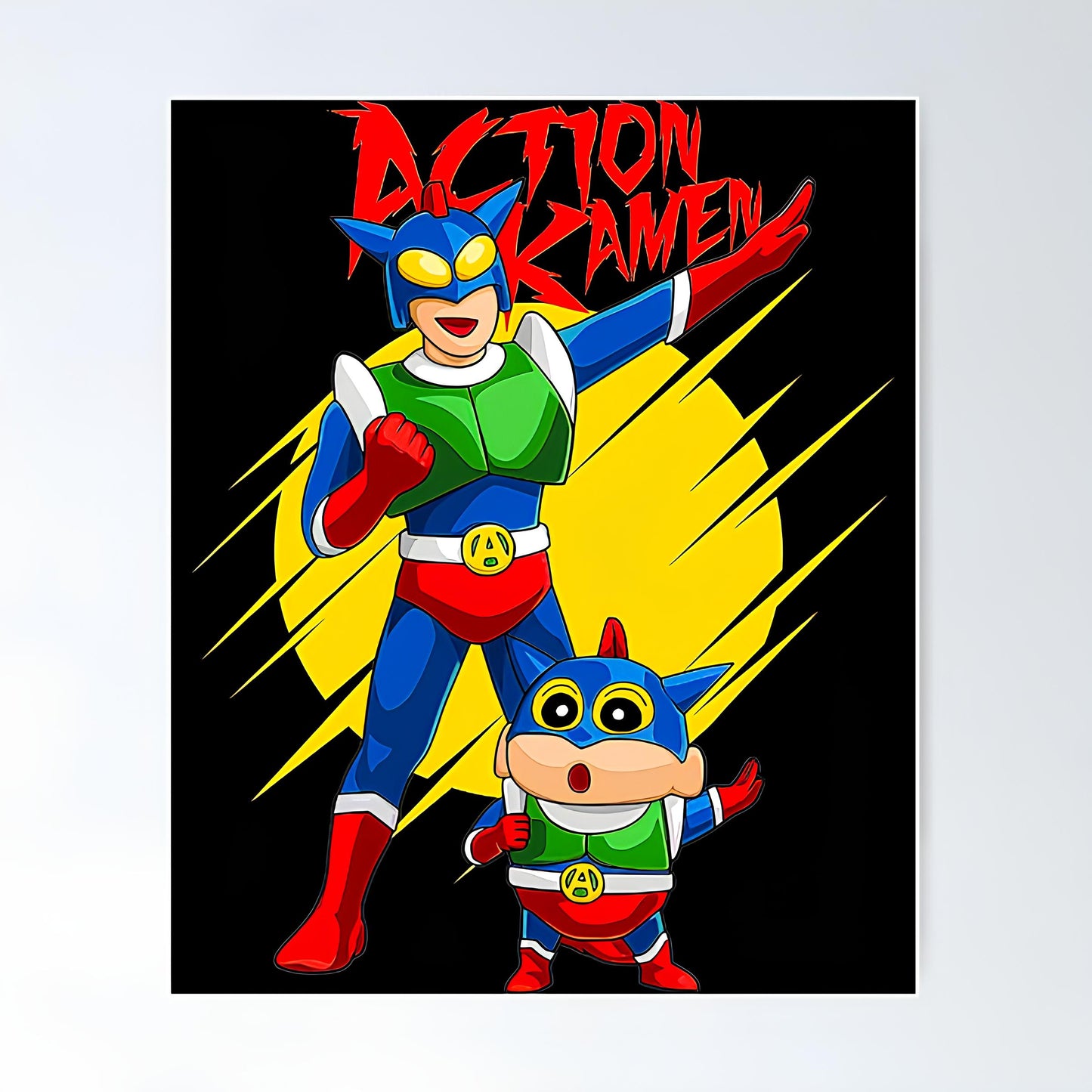Shin chan Metal Poster-16