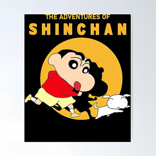 Shin chan Metal Poster-20