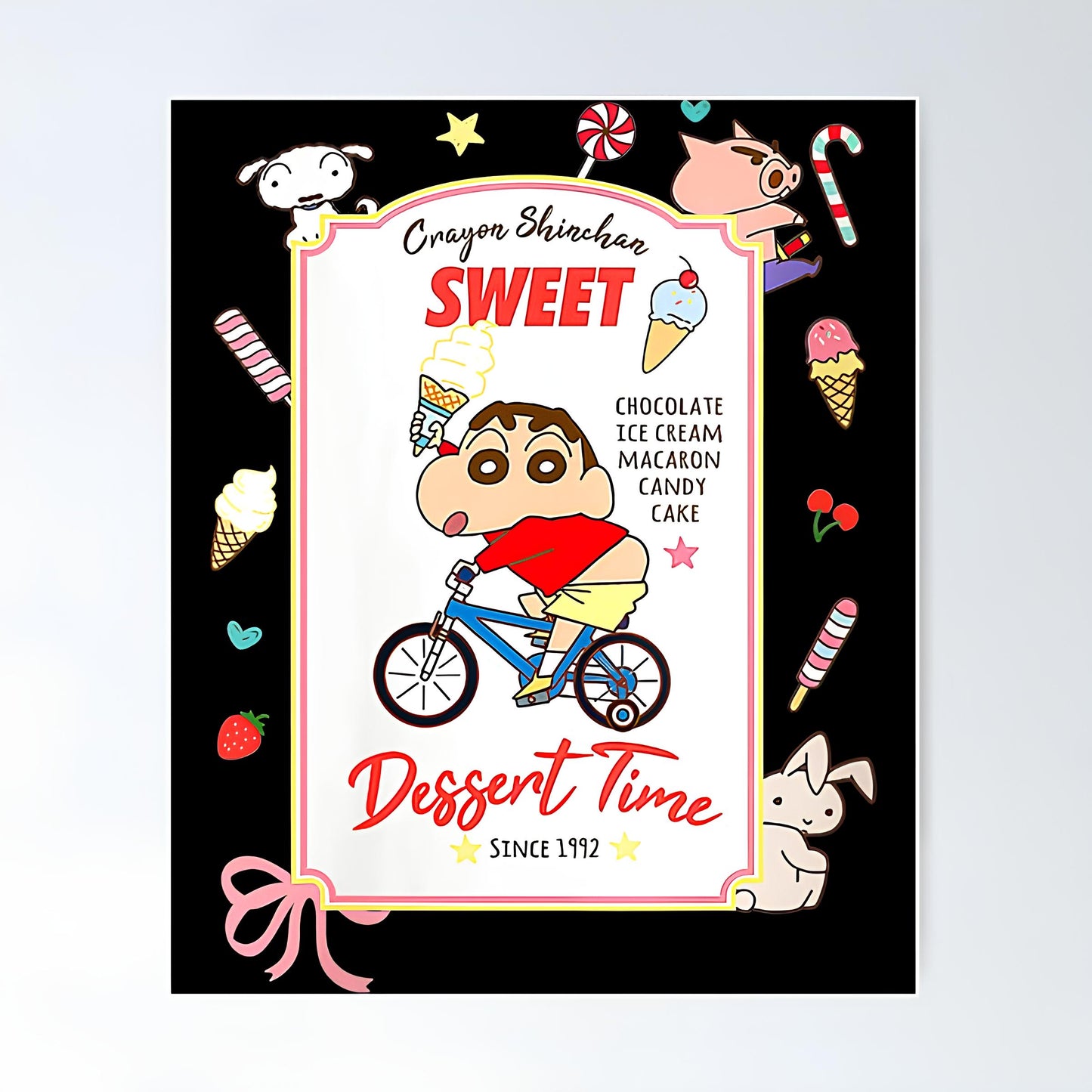 Shin chan Metal Poster-23