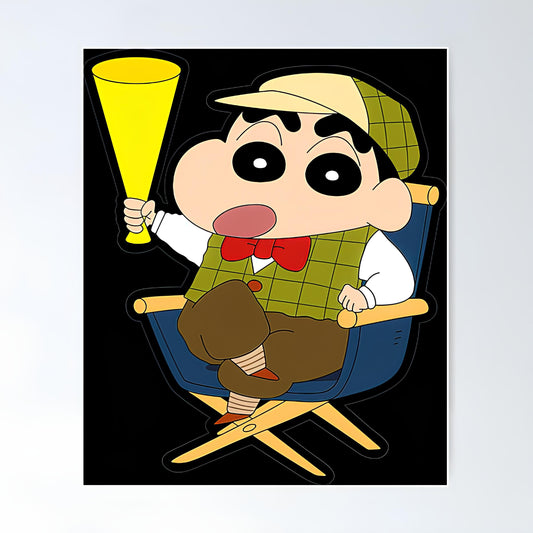 Shin chan Metal Poster-28