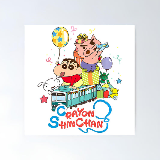 Shin chan Metal Poster-33