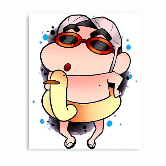 Shin chan Metal Poster-38
