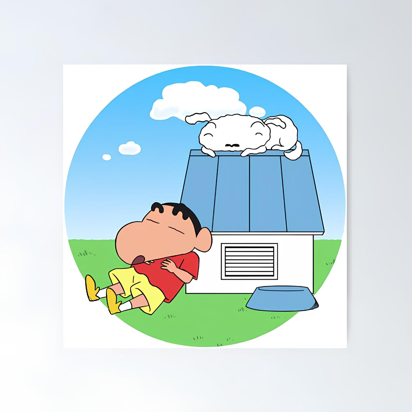 Shin chan Metal Poster-46