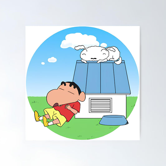 Shin chan Metal Poster-46